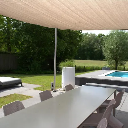 Nyaraló De Noteboom 6-persoons, Verwarmd Prive Zwembad, Hottub, Overdekte Lounge Met Haard, Panorama Sauna, Sunshower, Luxe, Wifi Lievelde