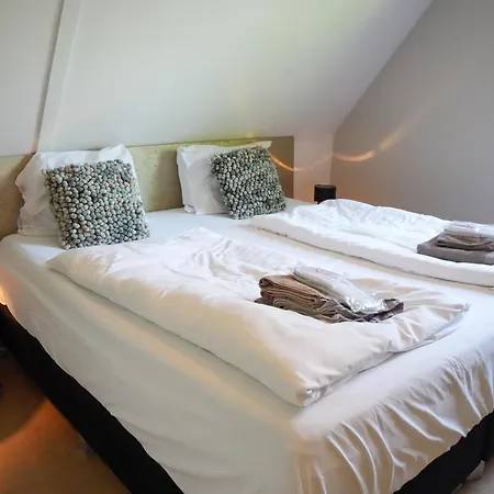 De Noteboom 6-persoons, Verwarmd Prive Zwembad, Hottub, Overdekte Lounge Met Haard, Panorama Sauna, Sunshower, Luxe, Wifi Ferienhaus