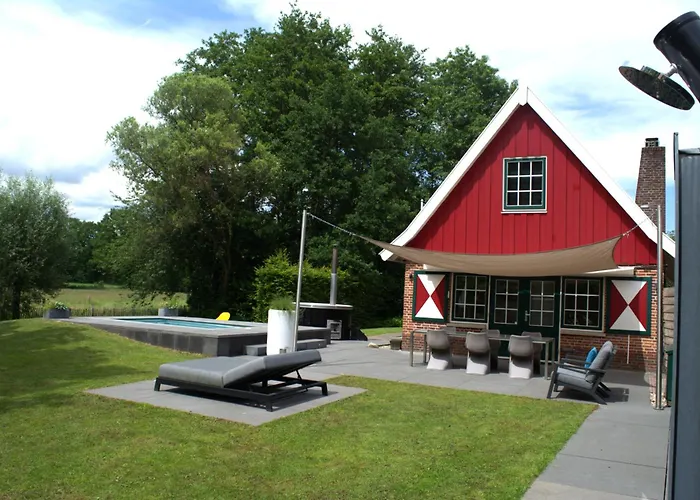 Semesterbostad De Noteboom 6-persoons, Verwarmd Prive Zwembad, Hottub, Overdekte Lounge Met Haard, Panorama Sauna, Sunshower, Luxe, Wifi Lievelde