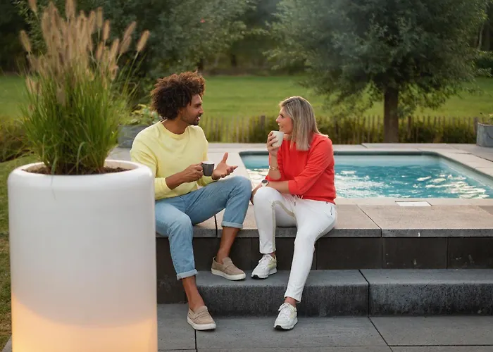 Casa vacanze De Noteboom 6-persoons, Verwarmd Privé Zwembad, Hottub, Overdekte Lounge Met Haard, Panorama Sauna, Sunshower, Luxe, Wifi Lievelde