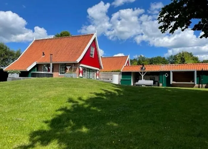 Casa vacanze De Noteboom 6-persoons, Verwarmd Privé Zwembad, Hottub, Overdekte Lounge Met Haard, Panorama Sauna, Sunshower, Luxe, Wifi *