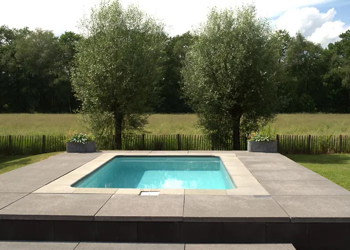 De Noteboom 6-persoons, Verwarmd Privé Zwembad, Hottub, Overdekte Lounge Met Haard, Panorama Sauna, Sunshower, Luxe, Wifi Casa vacanze